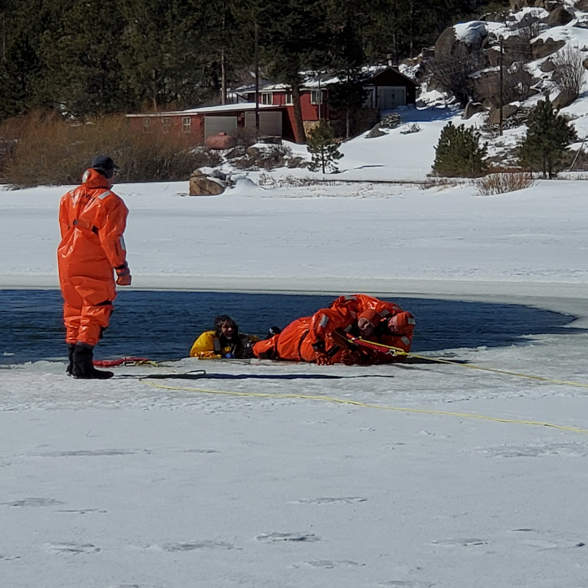 May contain: adult, male, man, person, and ice