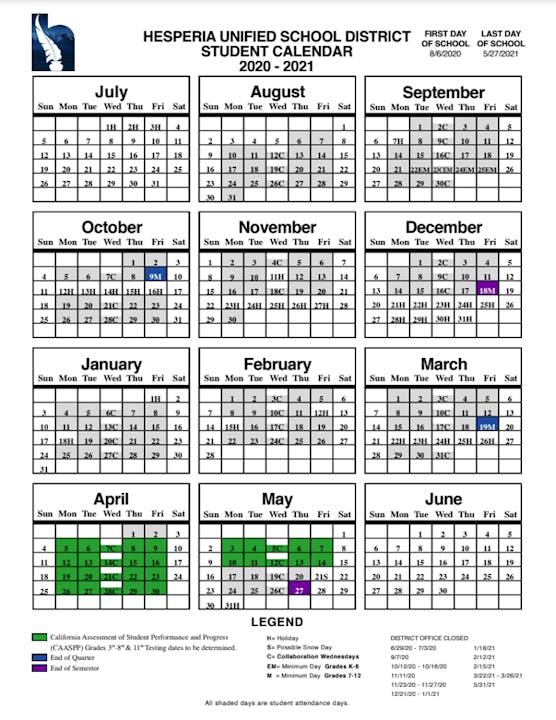 H U S D C A L E N D A R 2 0 2 1 Zonealarm Results Hayward School District Calendar