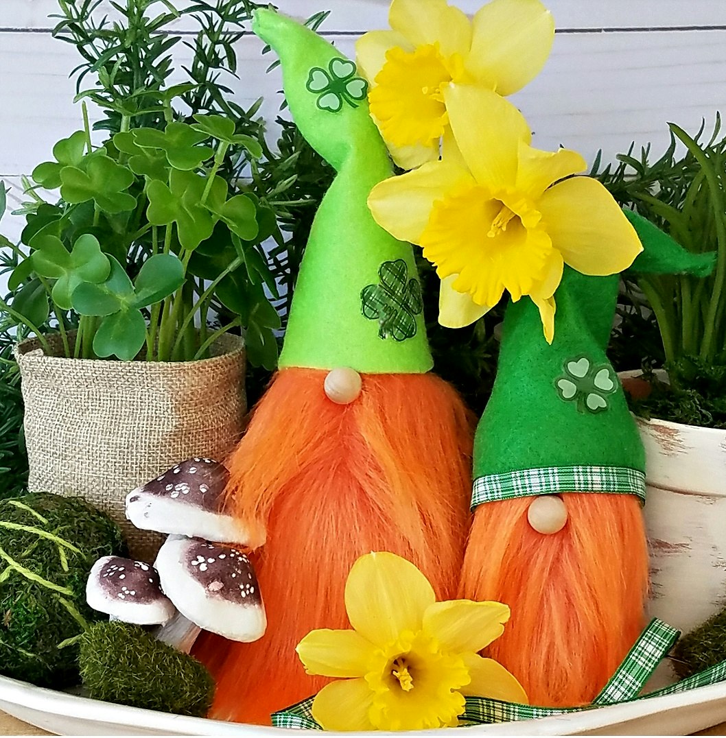 St. Patrick's Day gnomes