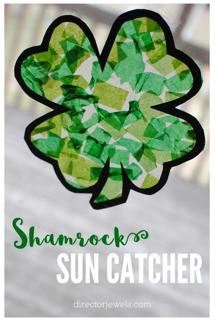 Shamrock sun catcher