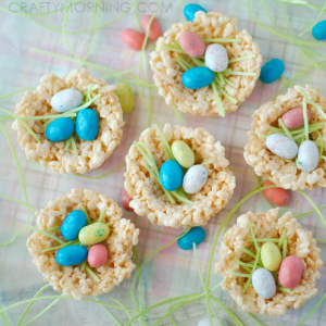 Rice Krispies Nests