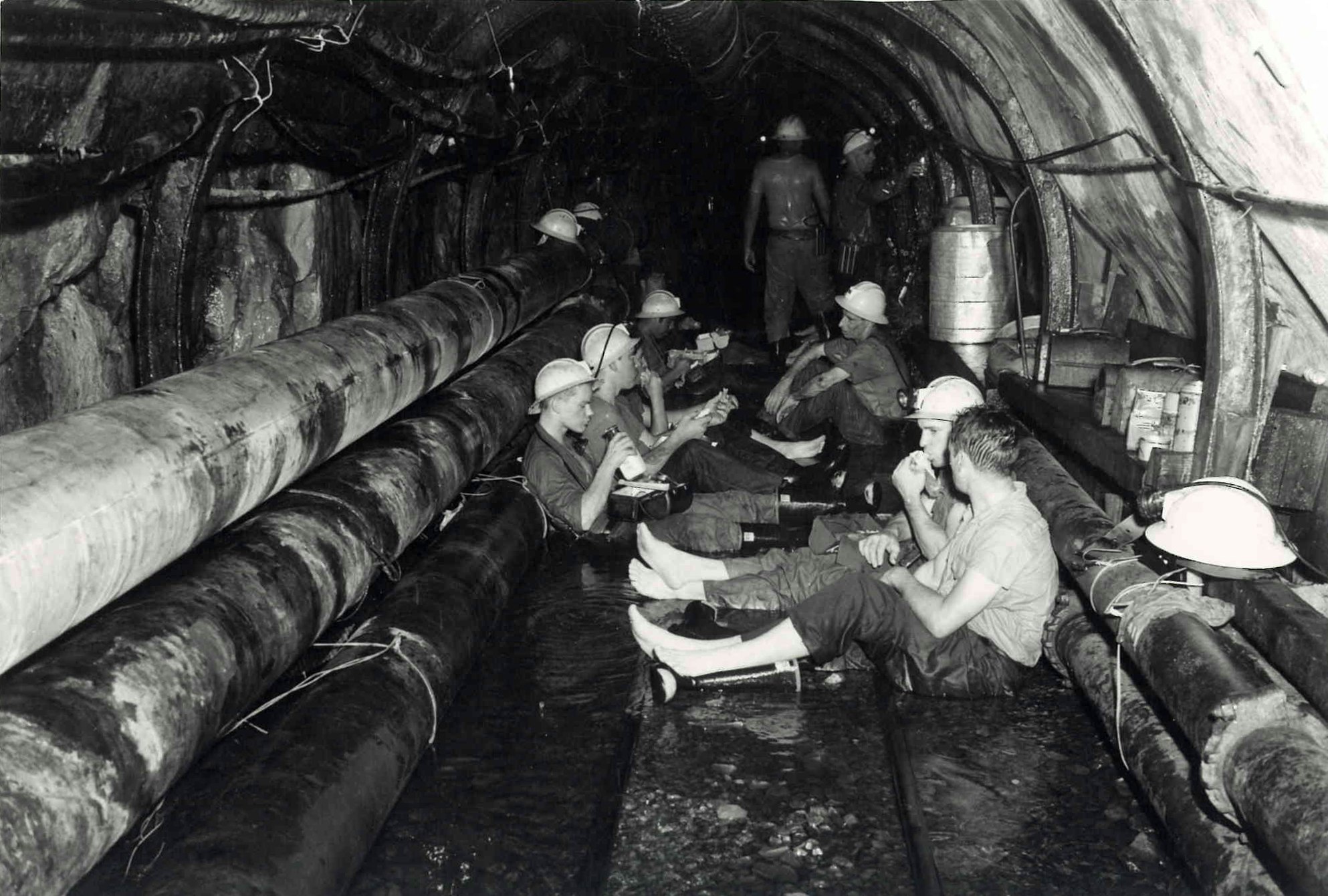 Construction of Tecolote Tunnel