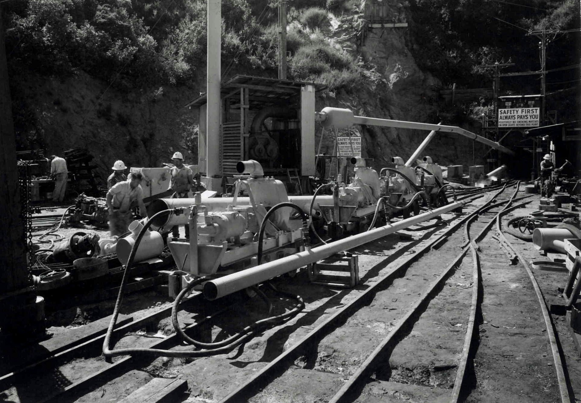 Construction of Tecolote Tunnel