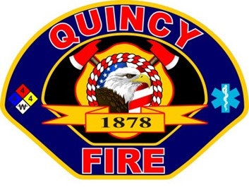 Quincy Fire logo, emblem, and symbol