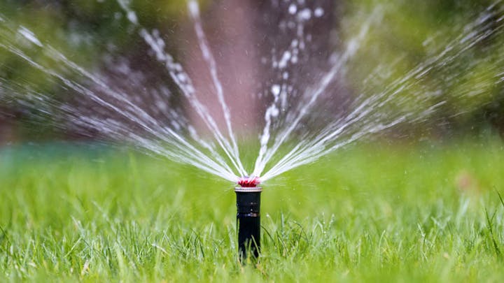 May contain: machine and sprinkler