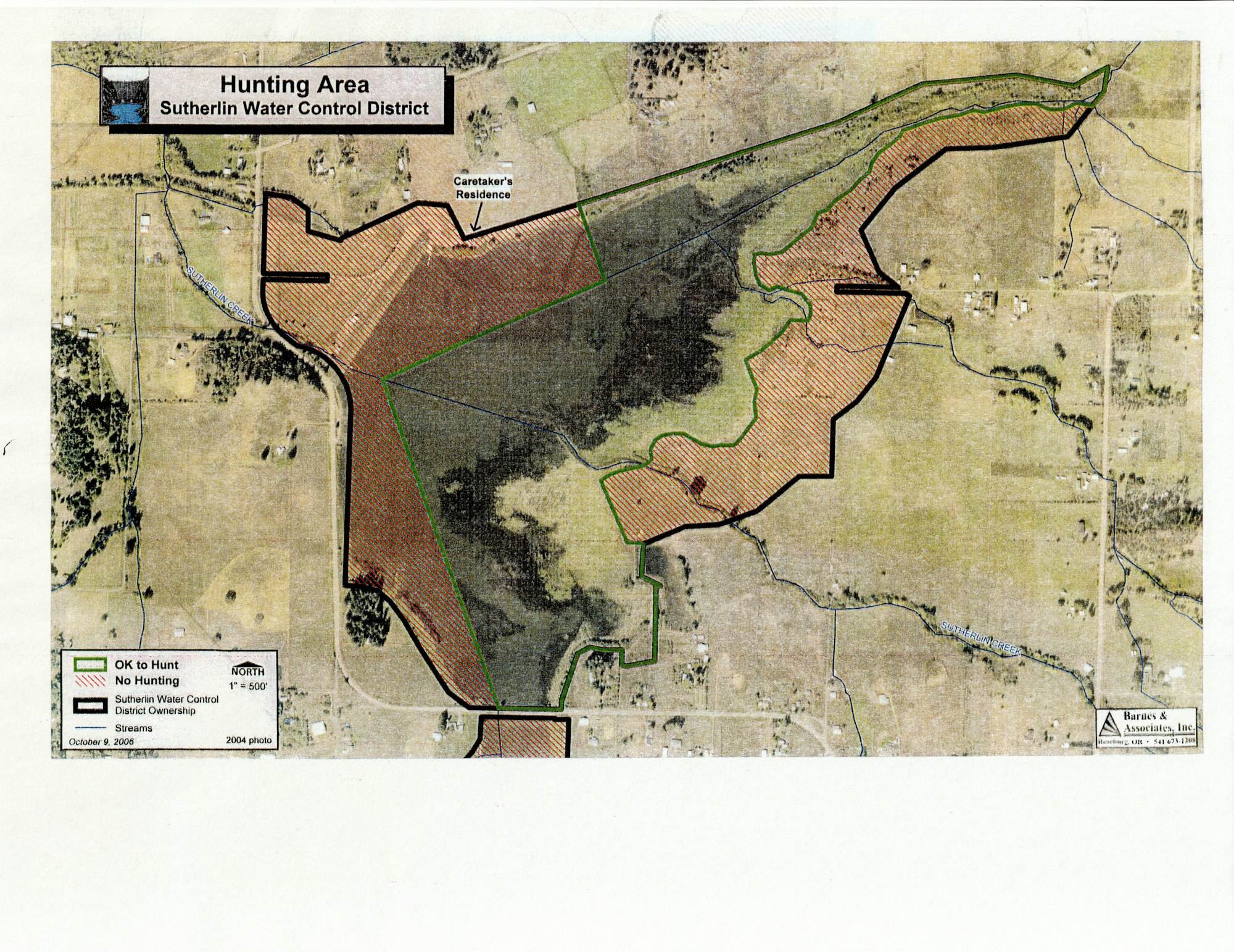 Plat I hunting map