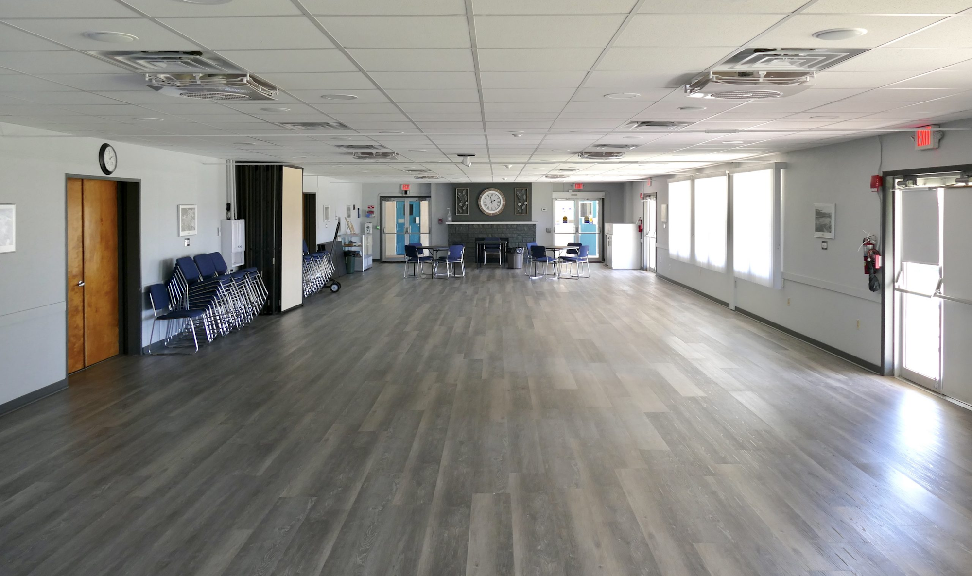 Picture of an empty Mark's Hall