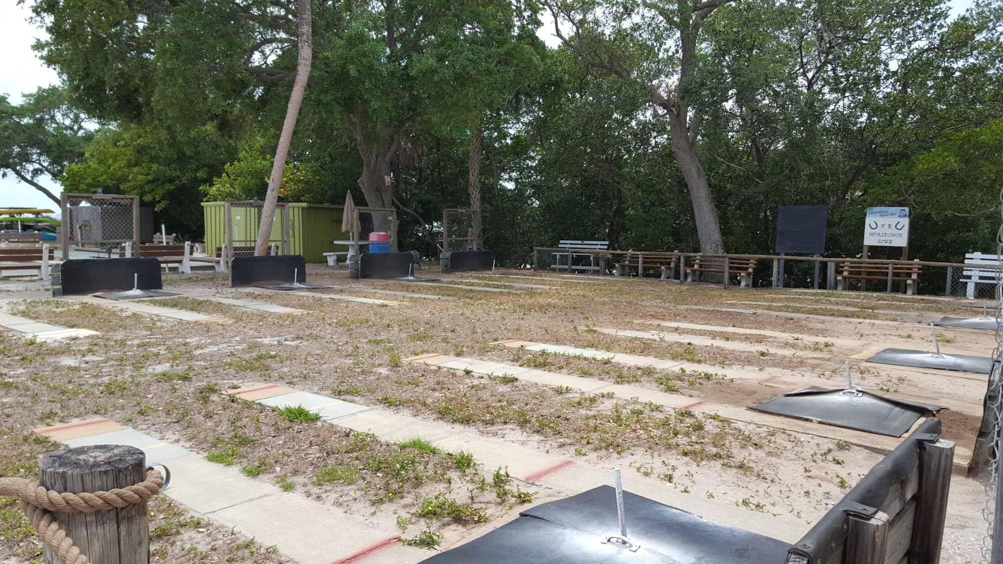 Picture of the Horseshoe pits