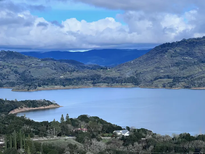 Lake Mendocino on January 23, 2024 by CJ Watt