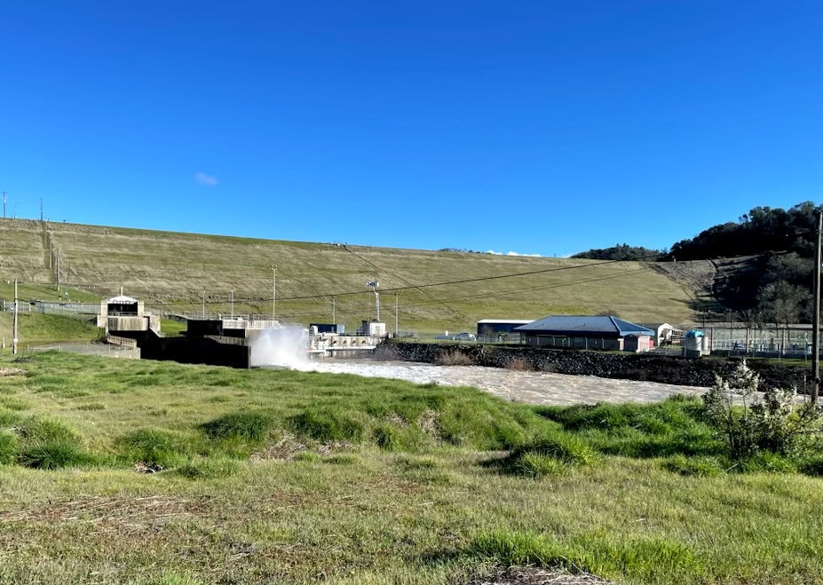 Coyote Valley Dam release, February 8, 2025 by D. Edelman