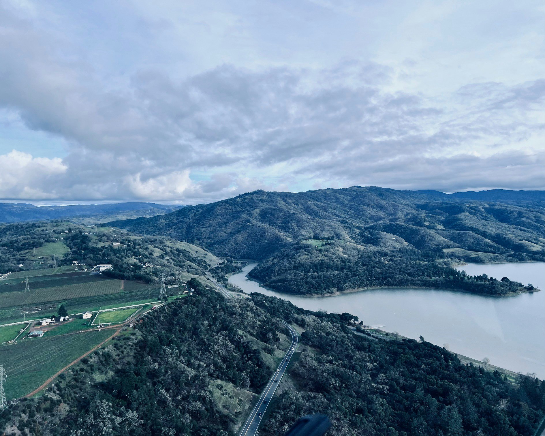 Lake Mendocino January 23, 2024 by CJ Watt