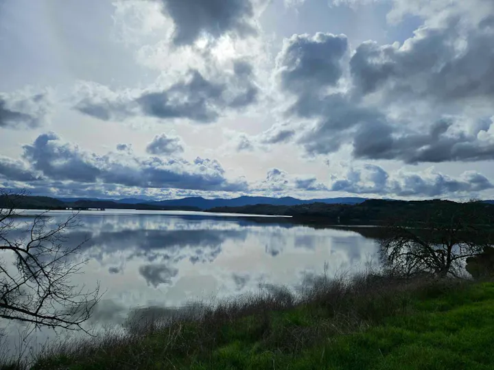 Lake Mendocino, 2/3/24, by E Salomone