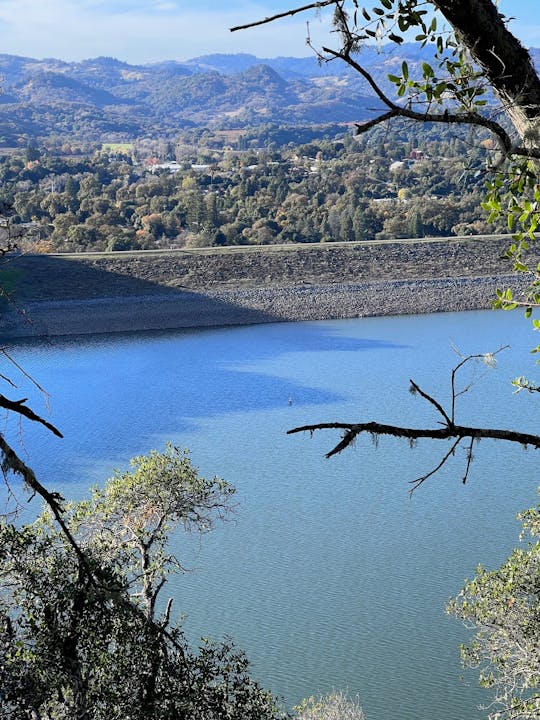 Coyote Valley Dam & Lake Mendocino, 11/19/23 by CJ Watt