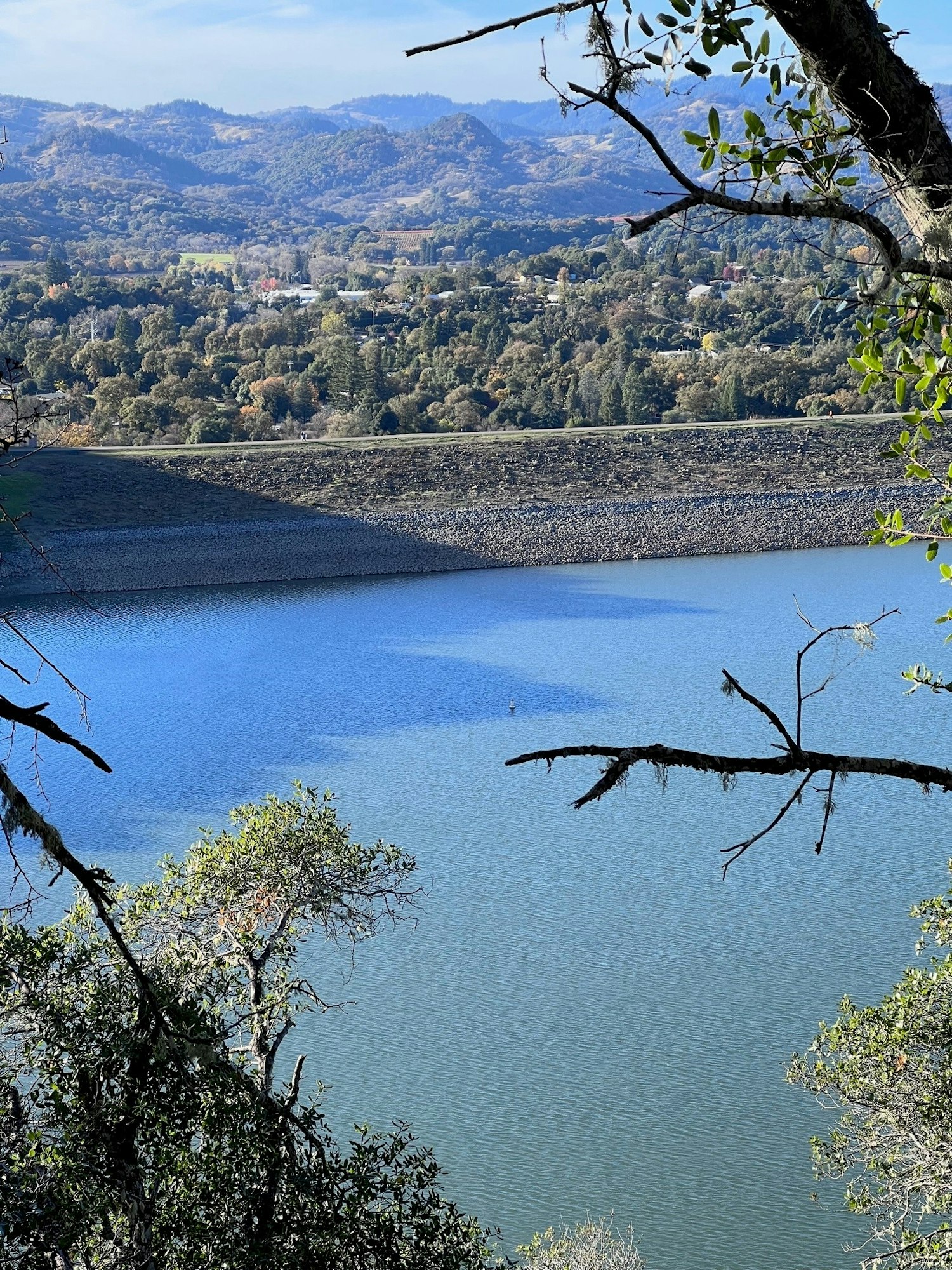 Coyote Valley Dam & Lake Mendocino, 11/19/23 by CJ Watt