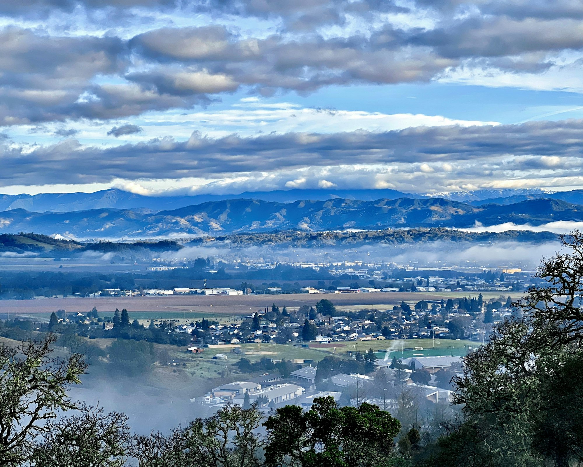Ukiah Valley, February 2023, by CJ Watt