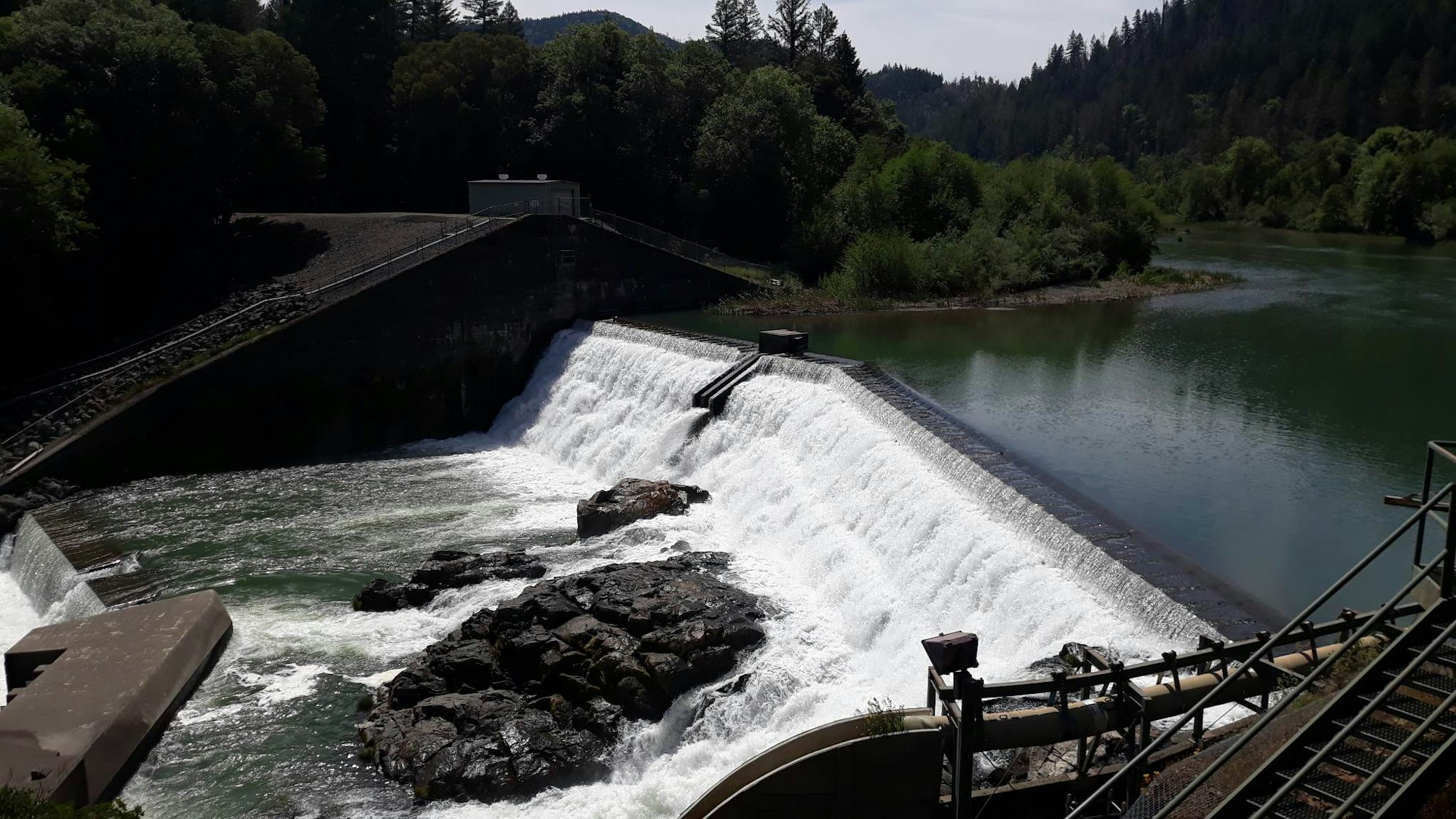 Cape Horn Dam on the Eel River