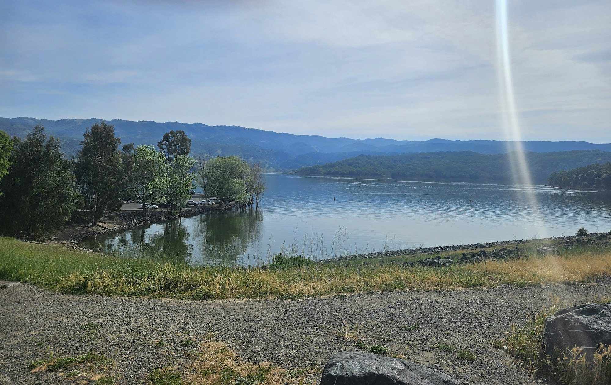 Lake Mendocino south boat ramp area, March 2026 by E Salomone