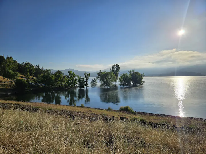 Lake Mendocino by E Salomone