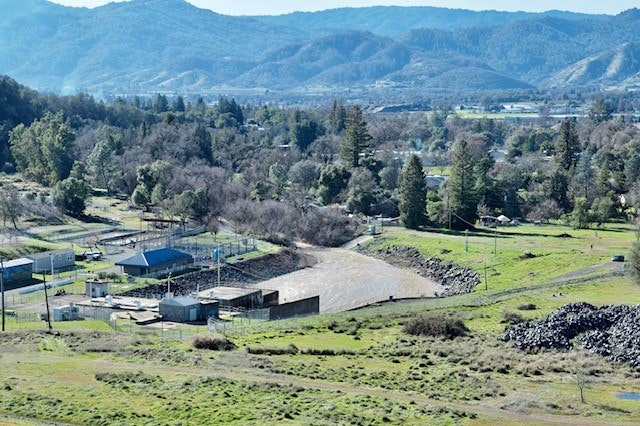 Coyote Valley Dam flood release, Jan 16, 2023 by Karen Rifkin