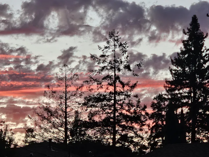 Ukiah sunset, June 2024 by E Salomone