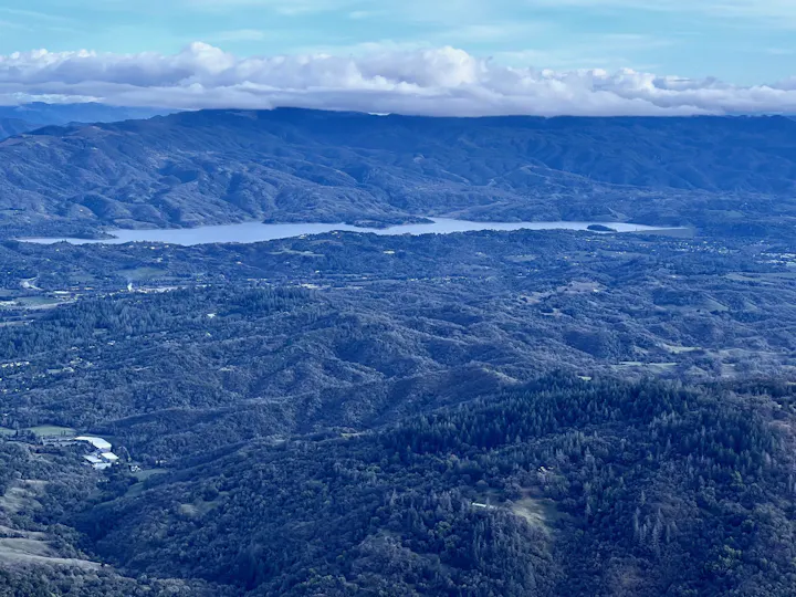 Lake Mendocino by CJ Watt, January 23rd, 2024
