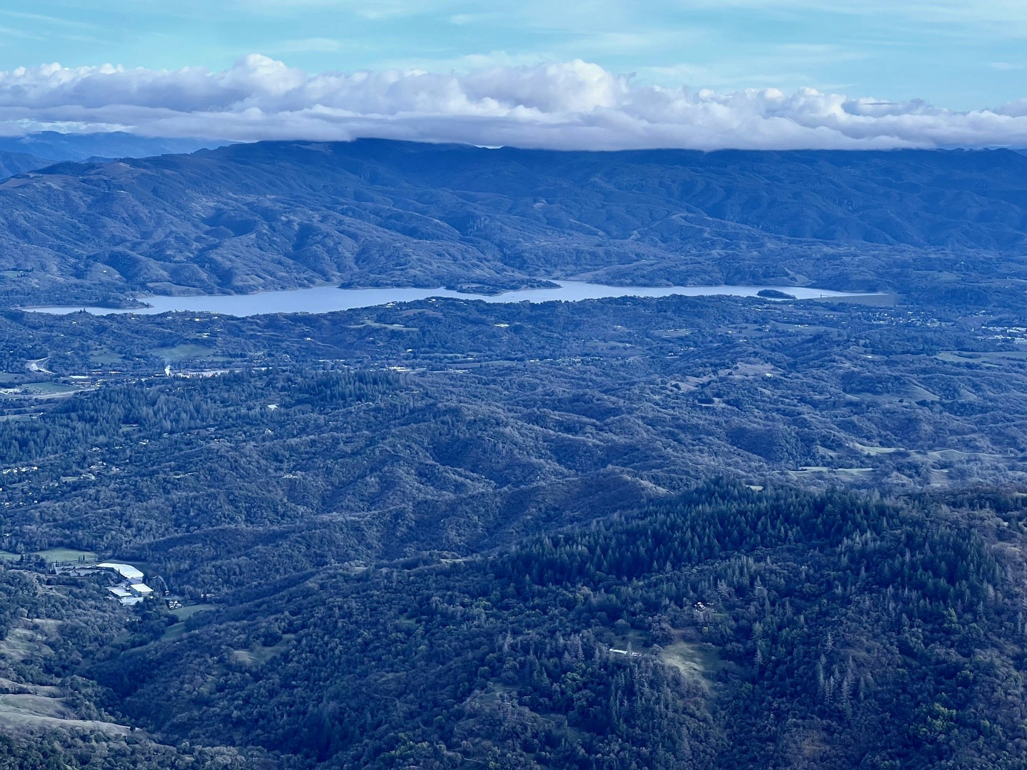 Lake Mendocino by CJ Watt, January 23rd, 2024