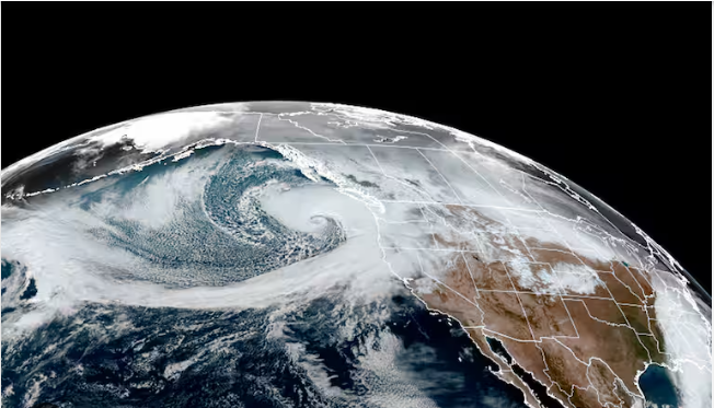 November 2024 Bomb Cyclone, Washington Post 11-20-24