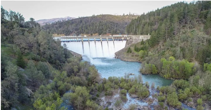 Scott Dam, from Active Nor Cal article, 11-22-23