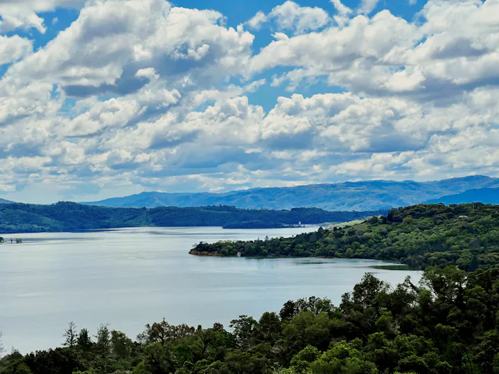 Lake Mendocino on April 7, 2024 by CJ Watt