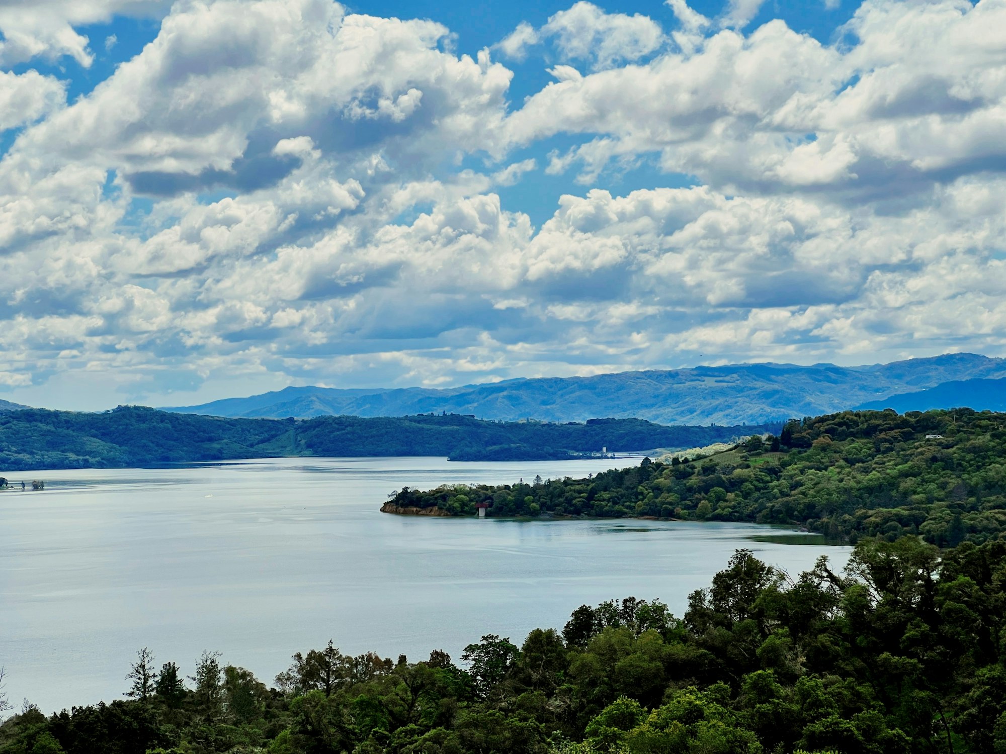 Lake Mendocino on April 7, 2024 by CJ Watt