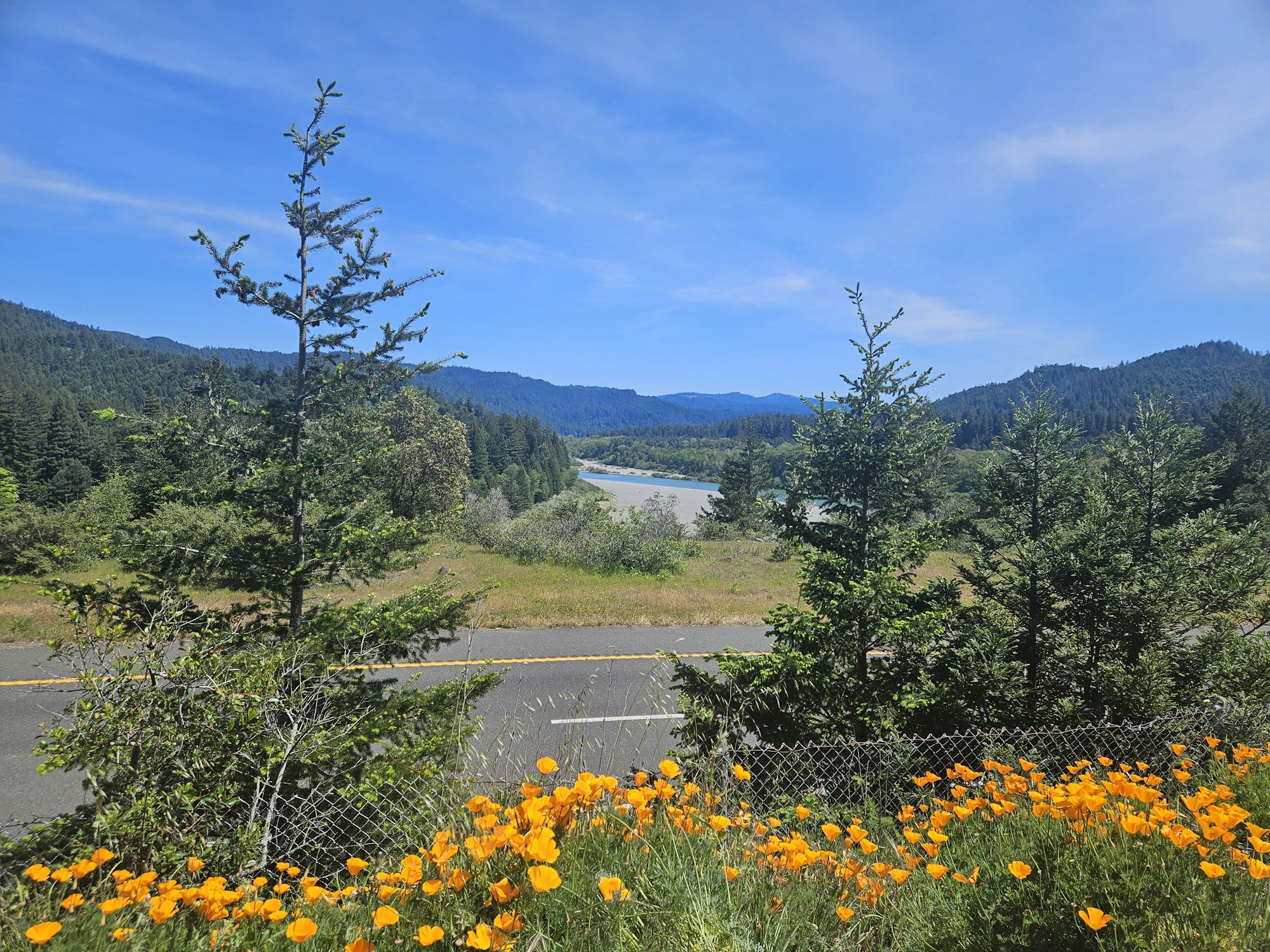 Eel River in Humboldt County, 4-18-26 by E Salomone