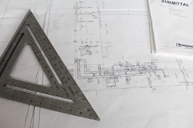 Image of blueprints