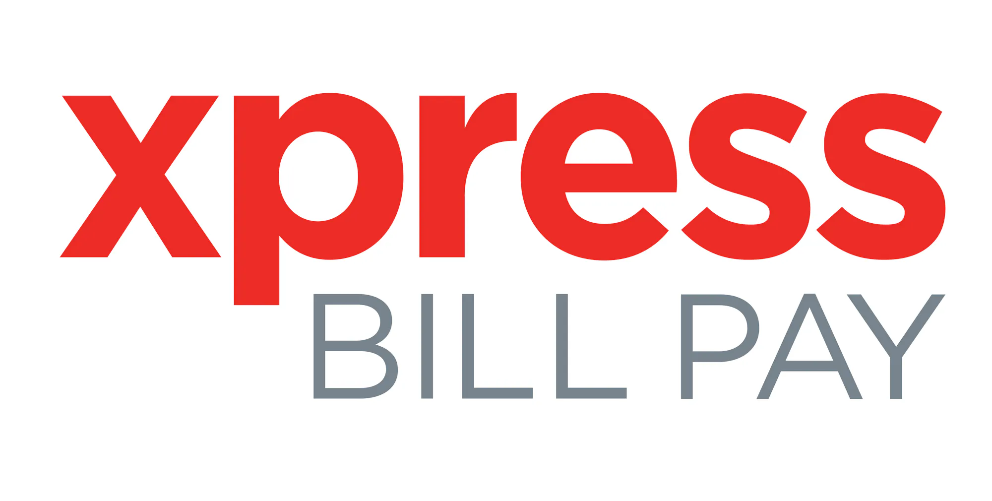 "xpress BILL PAY" in bold red and gray text.