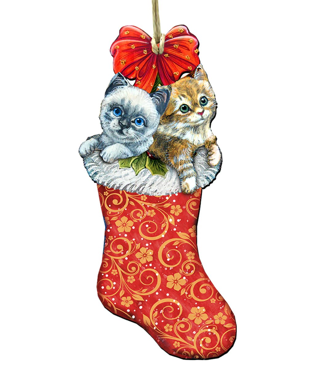 May contain kittens in a Christmas stocking