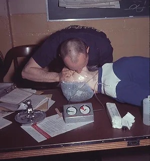 CPR demonstration with dummy