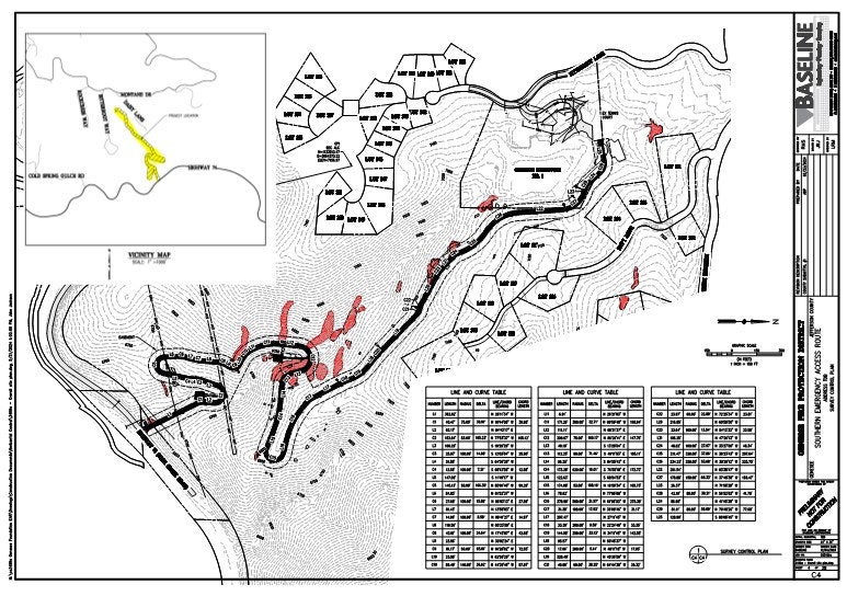 Emergency Access Route Map