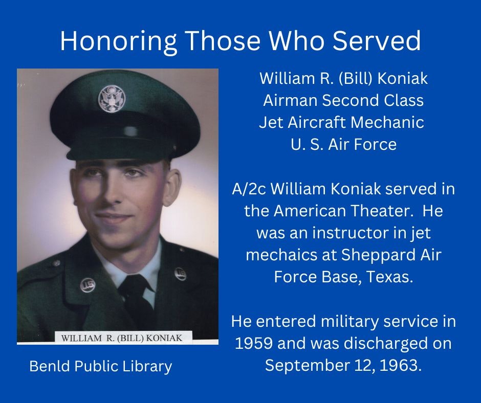 Tribute poster with a photo of a U.S. Air Force Airman, commemorating his service as a jet aircraft mechanic.