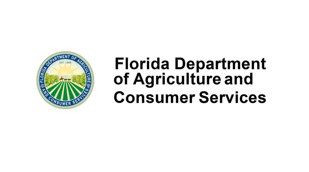 Logo of Florida Department of Agriculture and Consumer Services.