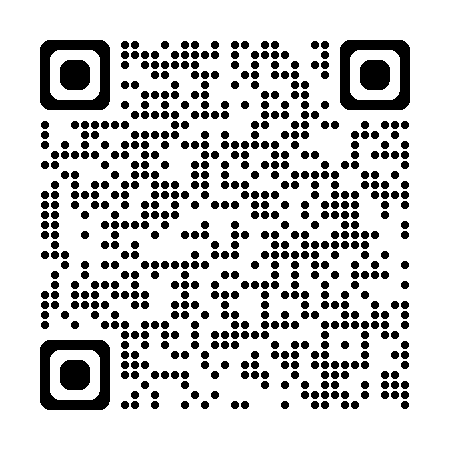 A black and white QR code.