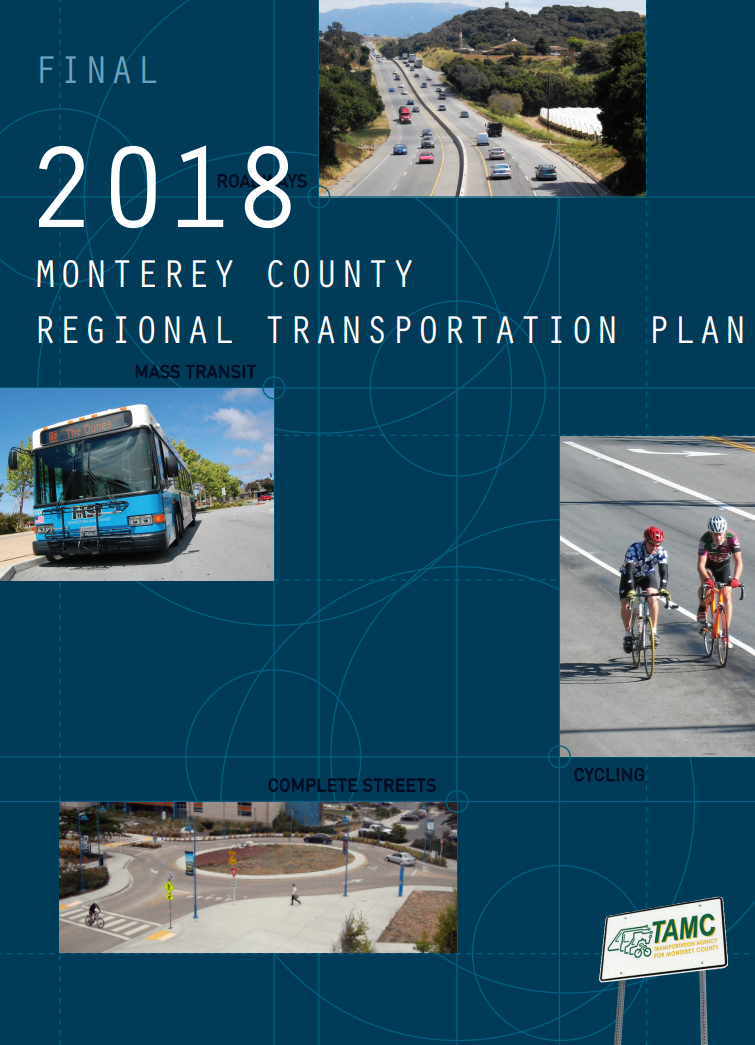 Cover page of 2018 Regional Transportation Plan