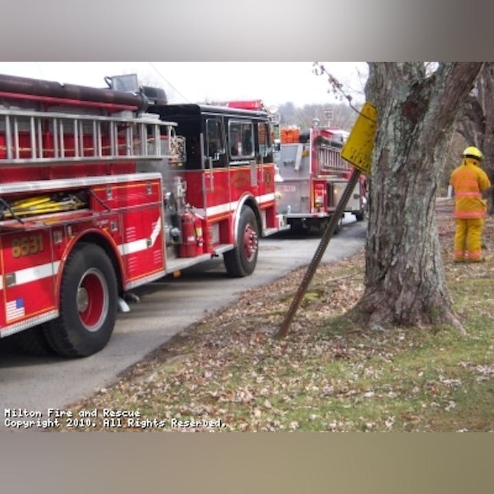 Photo of a fire truck