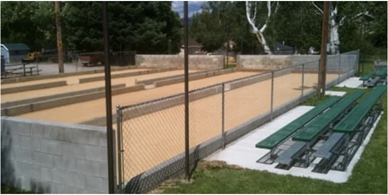 bocce ball court