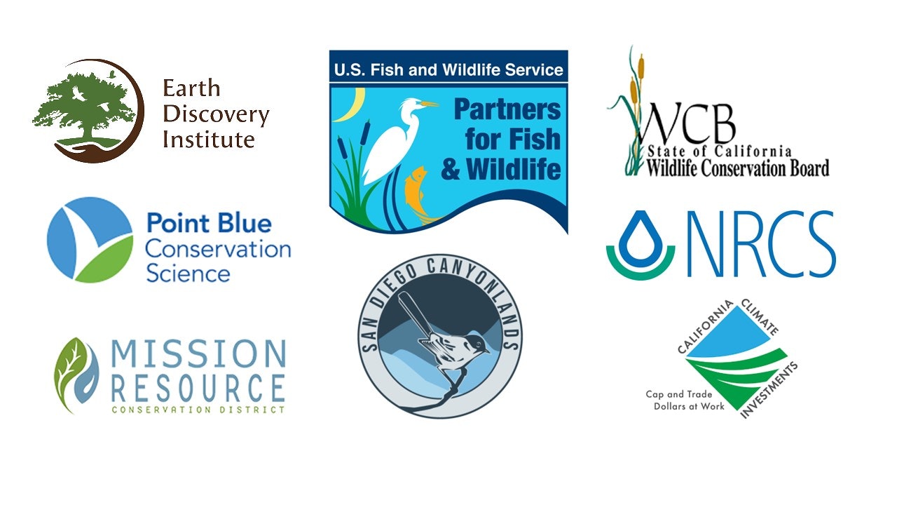 Logos of various conservation and environmental organizations and initiatives.