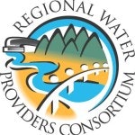 A logo with mountains, water, and text "Regional Water Providers Consortium."