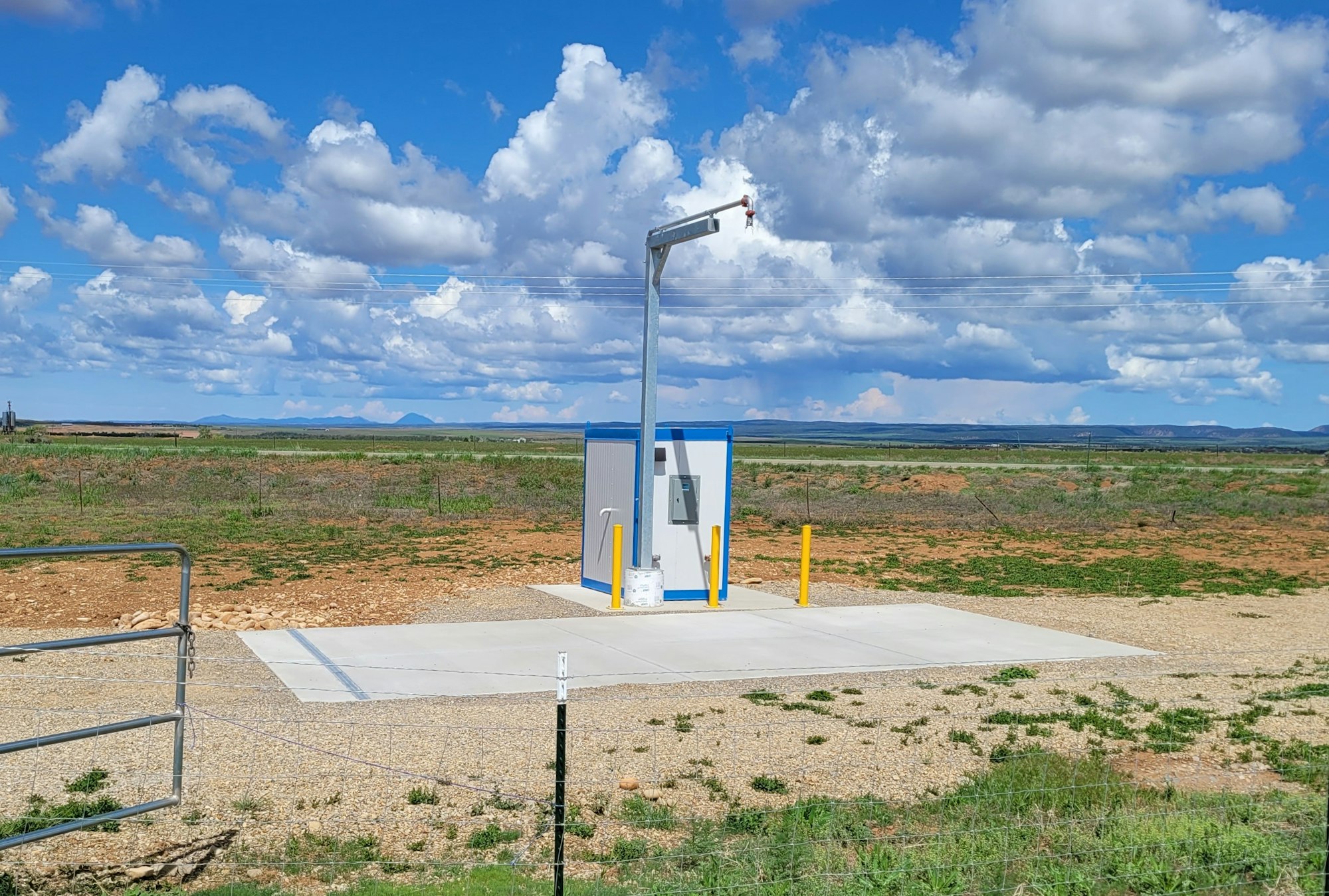 LPWWAs Water Fill Station looking east to west