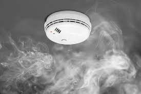 may contain smoke detector and smoke