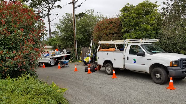 Collections Crew Completing Planned Maintenance