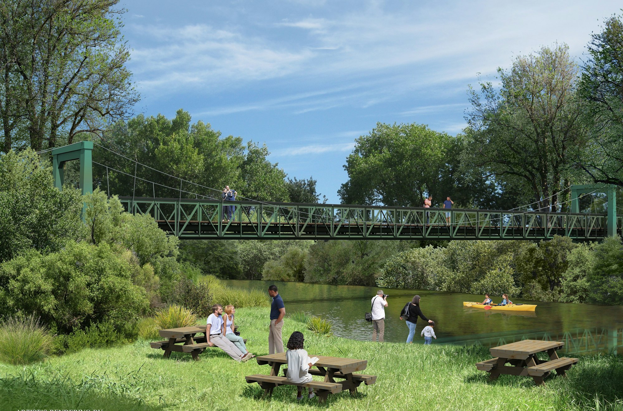 CAWD Carmel River Bridge Rendering