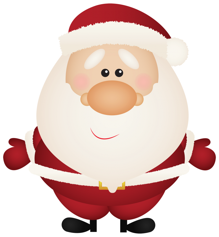 cartoon picture of Santa Claus