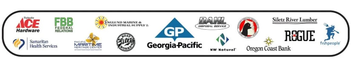 A collection of various company logos displayed in a horizontal arrangement.
